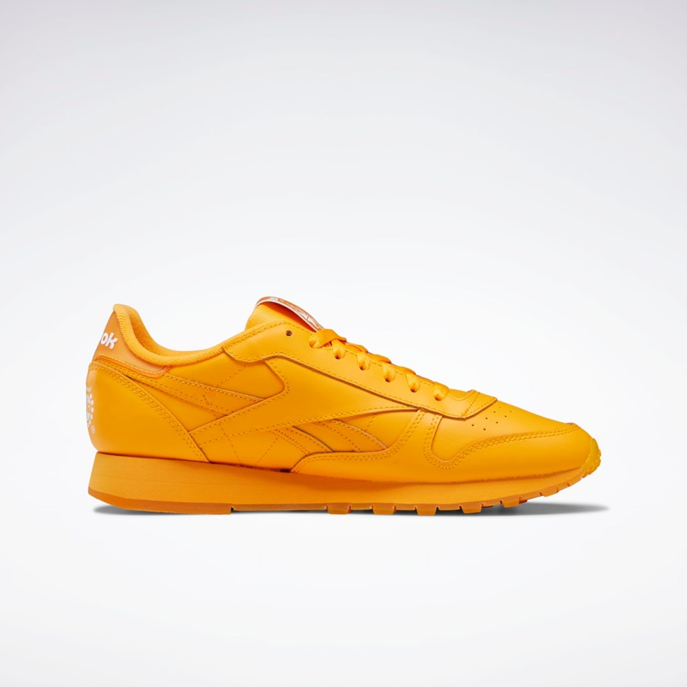 Reebok Popsicle Classic Leather Shoes Semi Fire Spark / Semi Fire Spark / Semi Fire Spark | XBMHUY-480