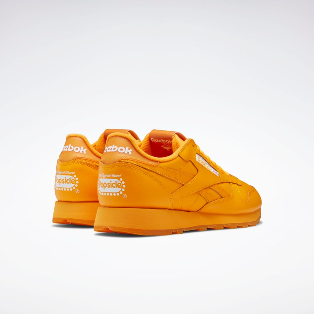 Reebok Popsicle Classic Leather Shoes Semi Fire Spark / Semi Fire Spark / Semi Fire Spark | XBMHUY-480