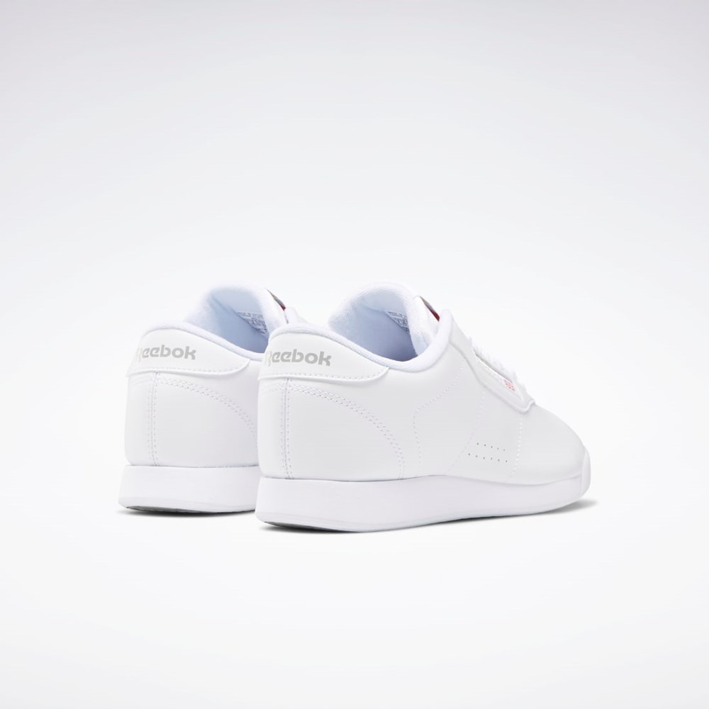 Reebok Princess Brede Shoes Hvite | DSWTIG-548