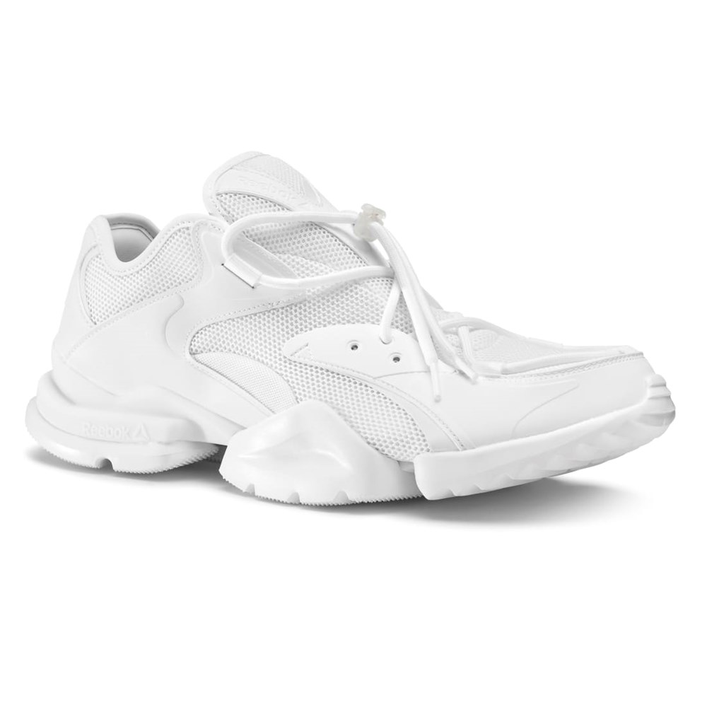 Reebok RUN_R 96 Shoes Hvite Blå | IXZCFN-698