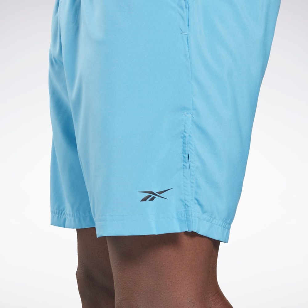 Reebok Reebok Austin Shorts Blå | DQJXFE-650