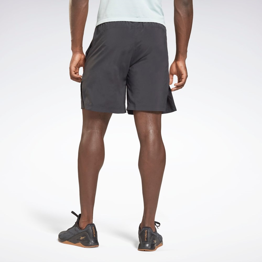 Reebok Reebok Austin Shorts Svarte | LUTXCA-789