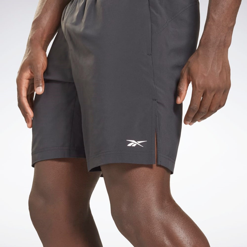 Reebok Reebok Austin Shorts Svarte | LUTXCA-789