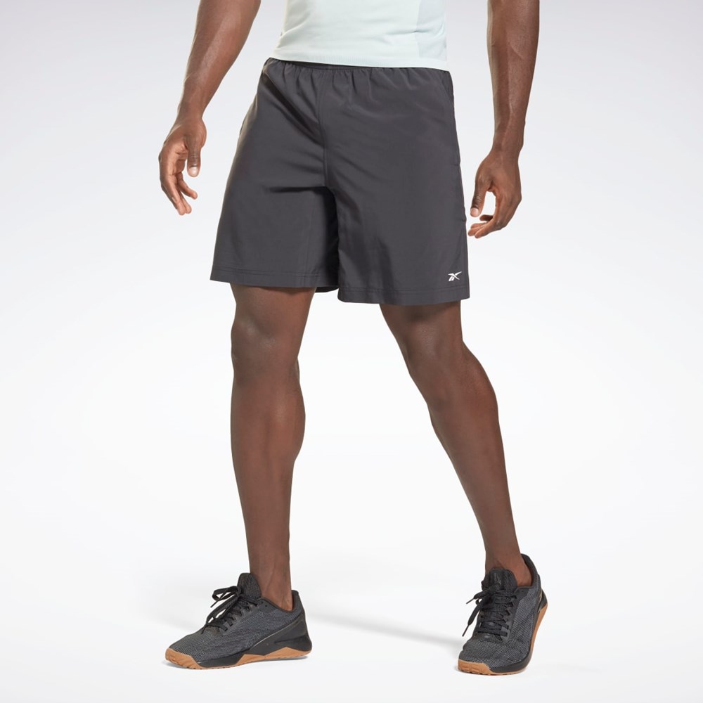 Reebok Reebok Austin Shorts Svarte | LUTXCA-789