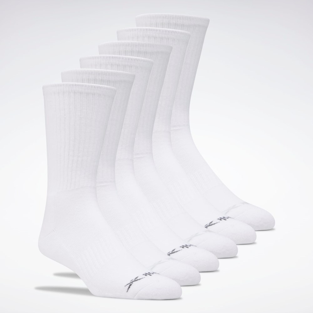 Reebok Reebok Basic Crew Socks 6 Pairs Multi | KTPUVY-472