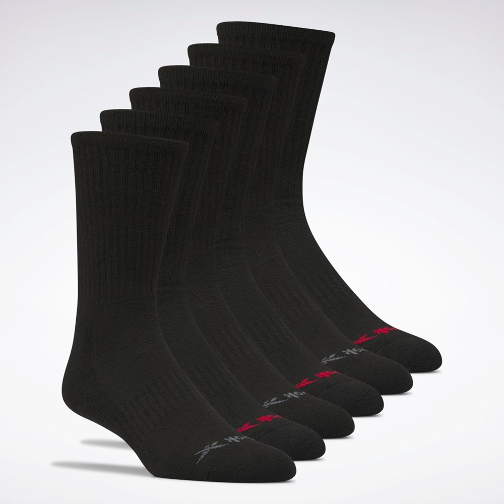 Reebok Reebok Basic Crew Socks 6 Pairs Multi | THIRME-072