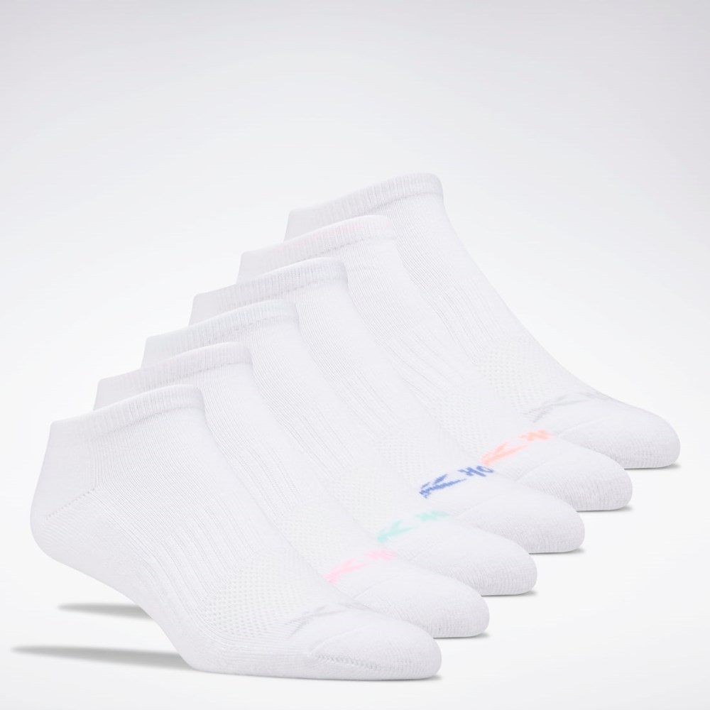 Reebok Reebok Basic Low-Cut Socks 6 Pairs Multi | TOCMBH-405