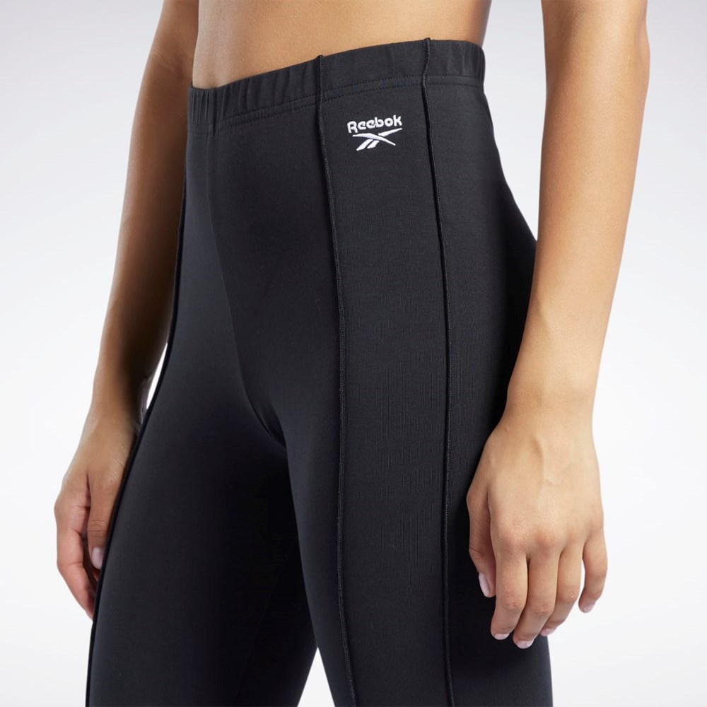 Reebok Reebok Classics High-Rise Leggings Svarte | CGEAZS-893