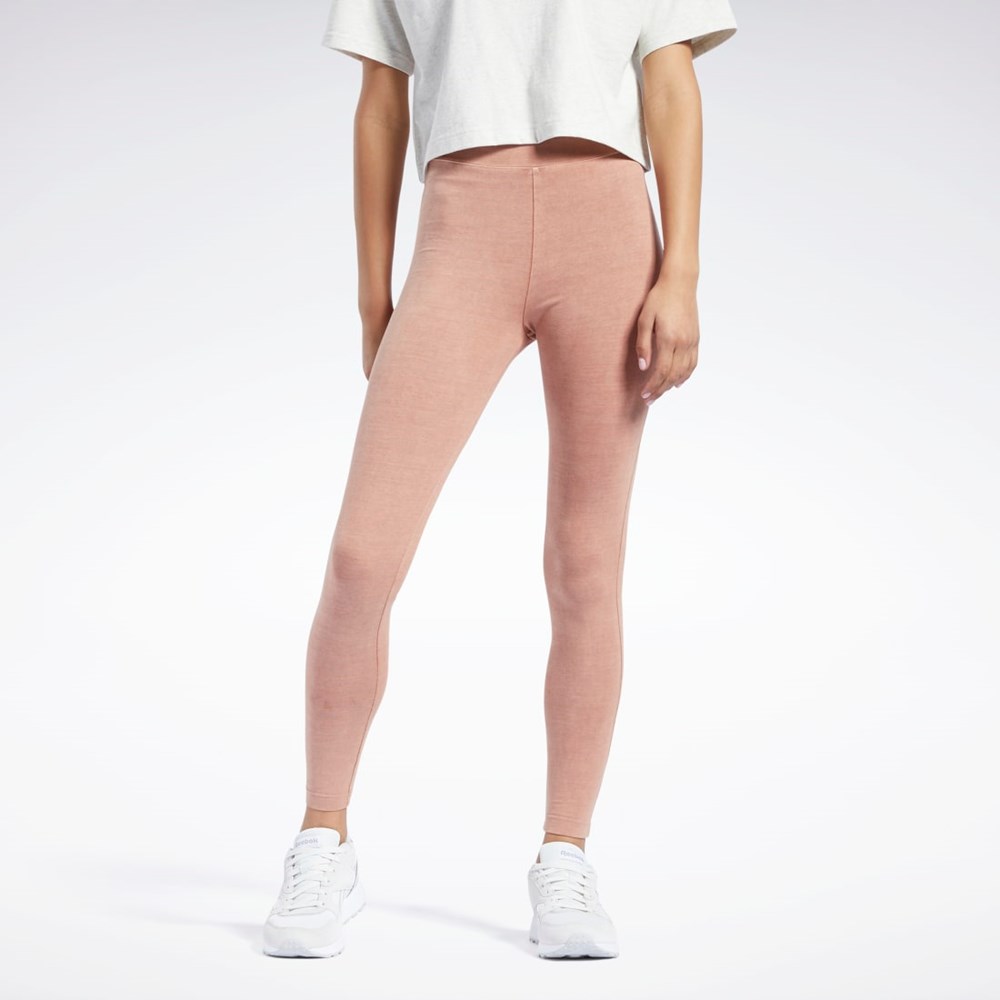 Reebok Reebok Classics Natural Dye Leggings Korall | JXYHTI-065