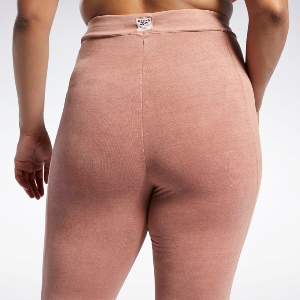 Reebok Reebok Classics Natural Dye Leggings (Plus Size) Korall | MJWUOS-480