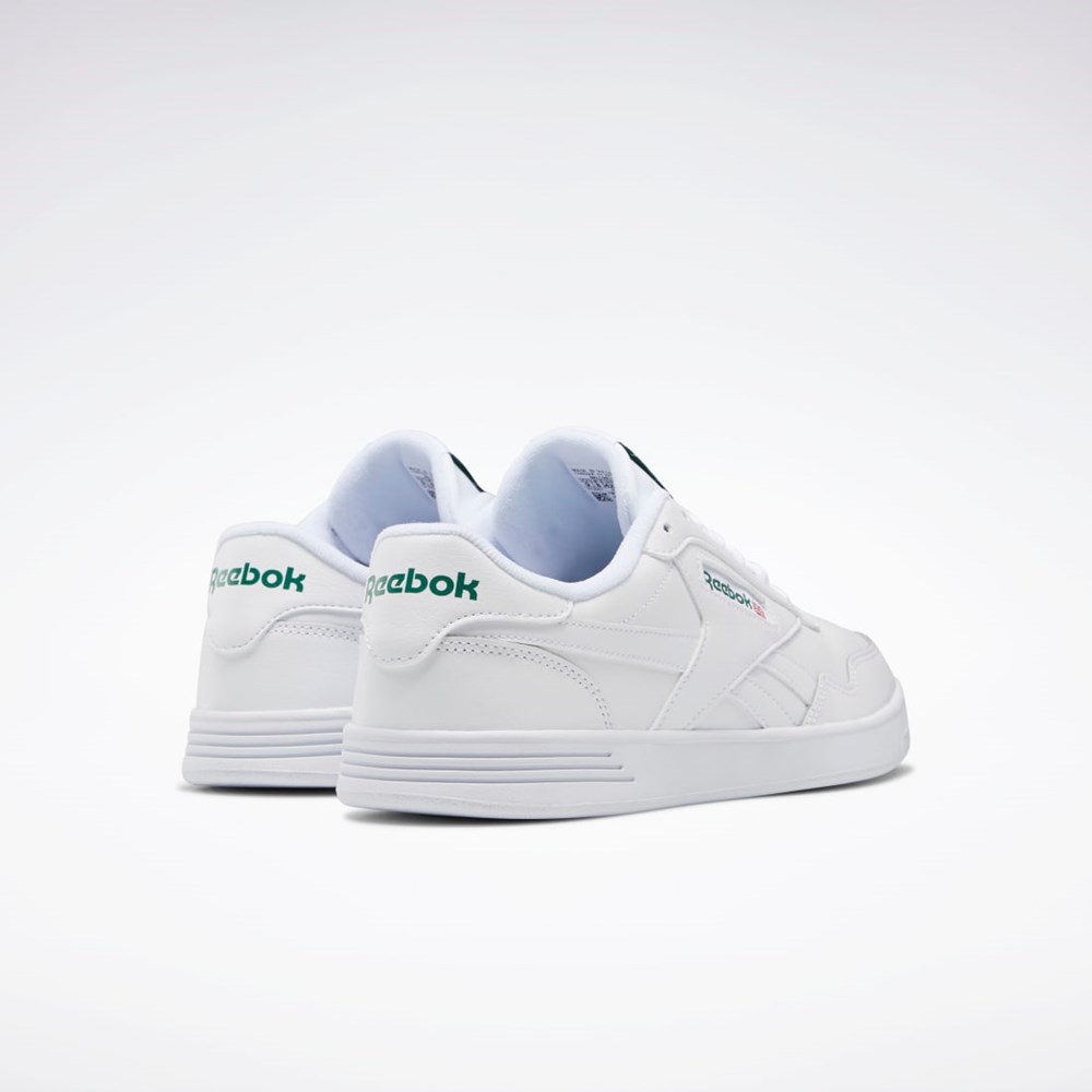 Reebok Reebok Club MEMT Brede Shoes Hvite Hvite Grønn | XUKFBS-764