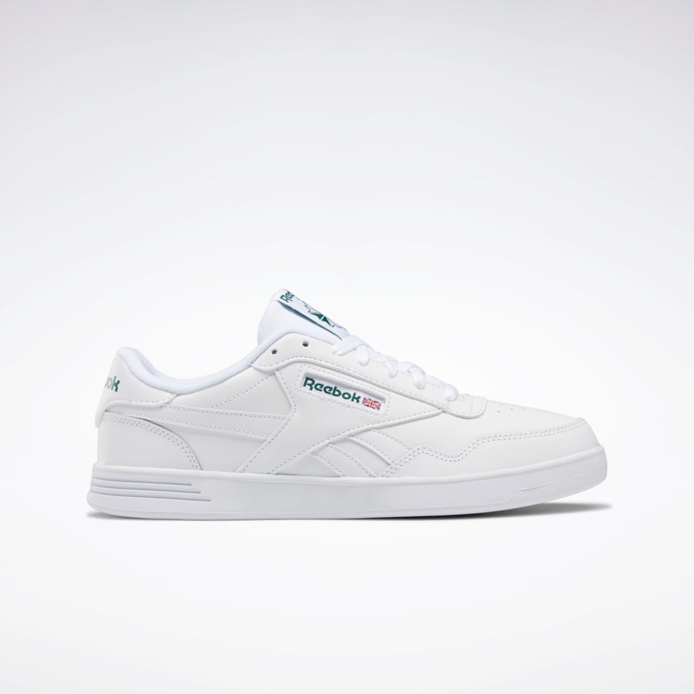 Reebok Reebok Club MEMT Brede Shoes Hvite Hvite Grønn | XUKFBS-764