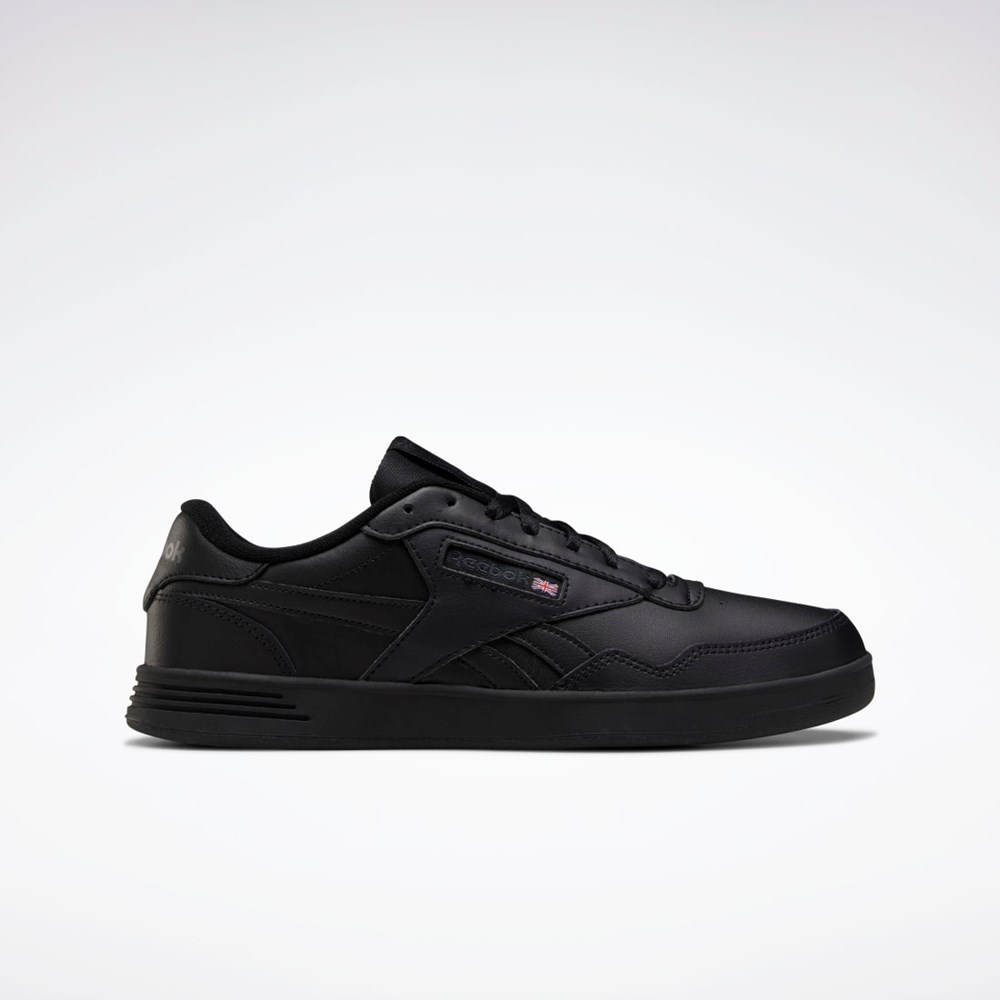 Reebok Reebok Club MEMT Brede Shoes Svarte Svarte Grå | KJZSRC-671