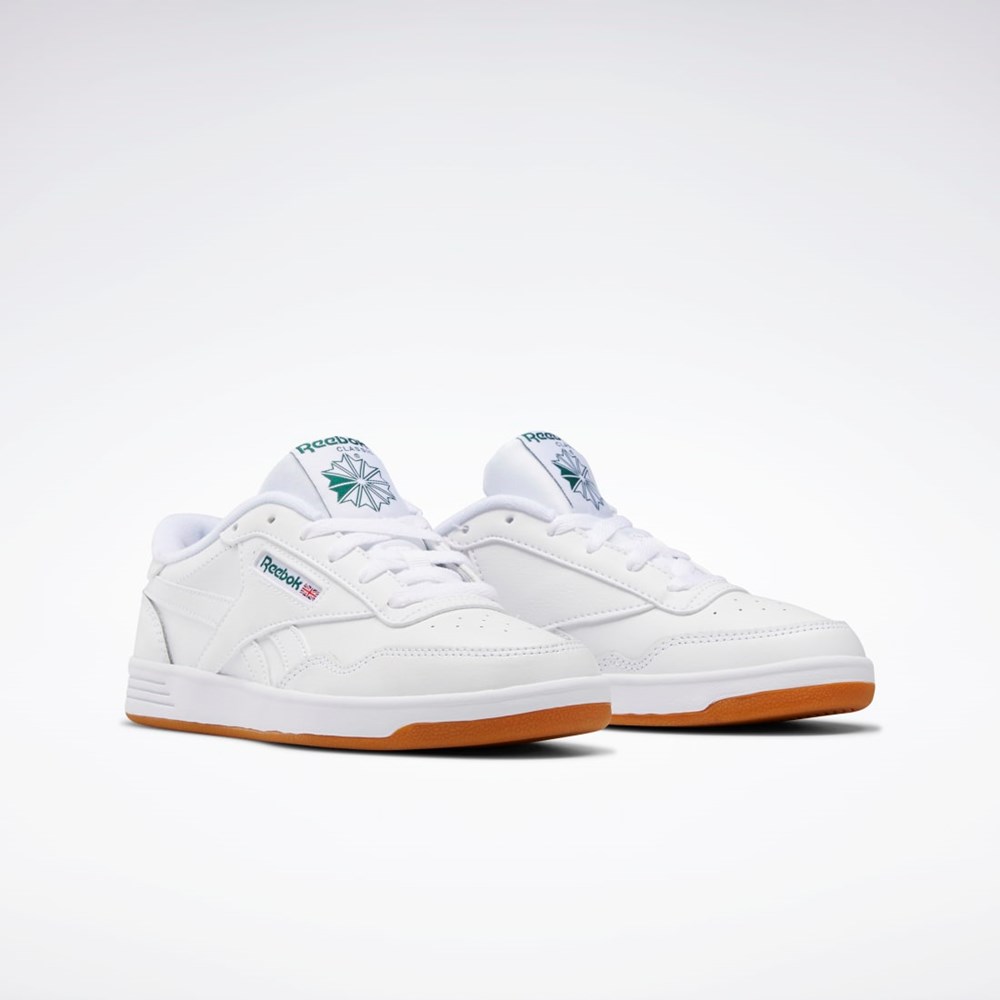 Reebok Reebok Club MEMT Shoes Hvite Grønn Hvite | WTDPBR-520