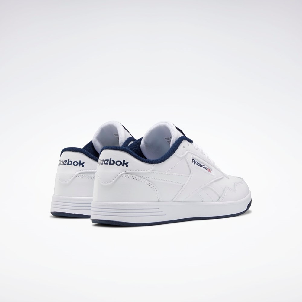 Reebok Reebok Club MEMT Shoes Hvite Marineblå Hvite | MSBCYZ-513