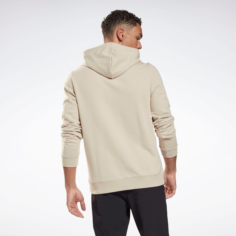 Reebok Reebok Identity Big Logo Hoodie Stucco | KLVQGI-590