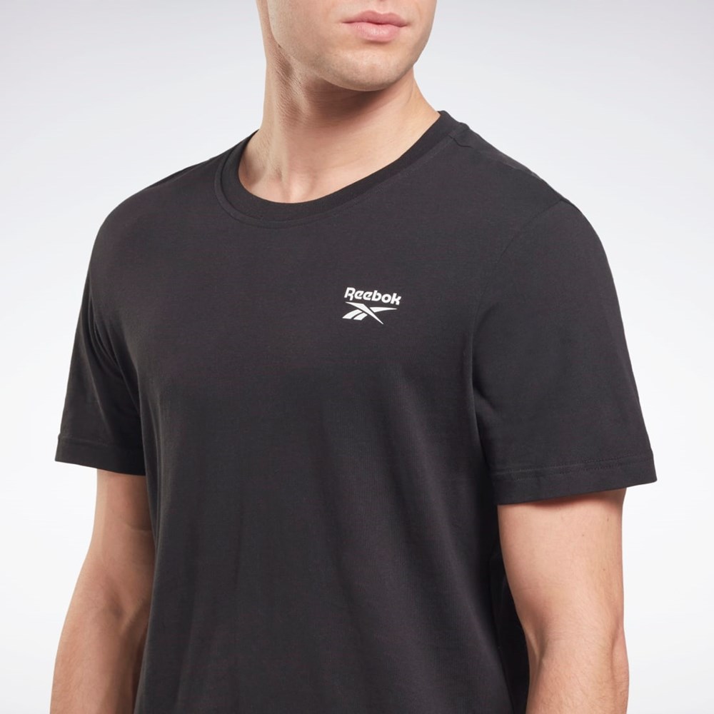 Reebok Reebok Identity Classics T-Shirt Svarte | MCLKYQ-584