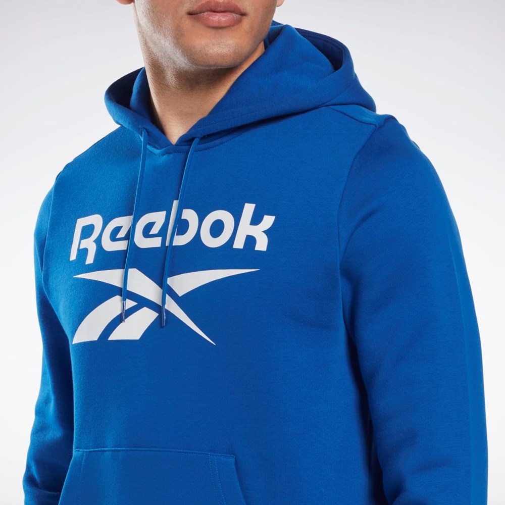 Reebok Reebok Identity Fleece Hoodie Blå | URDOAY-950