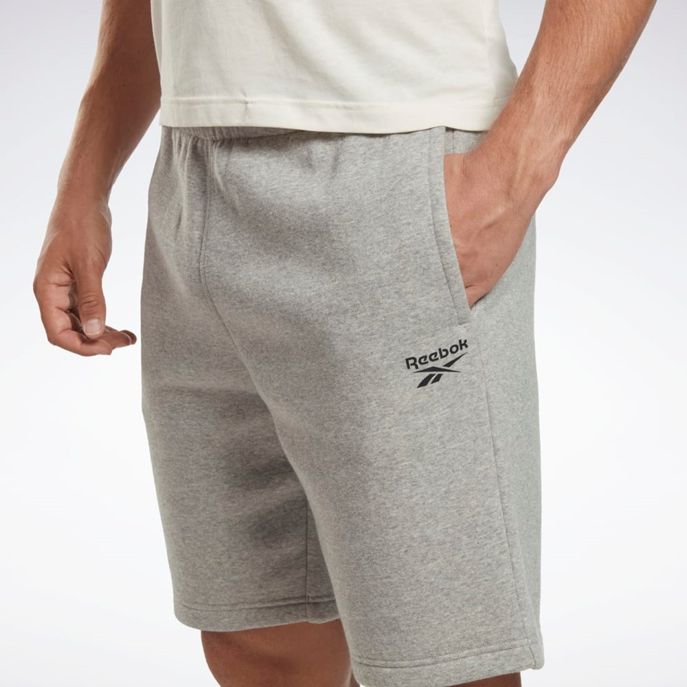 Reebok Reebok Identity Fleece Shorts Grå | PTKWUC-847