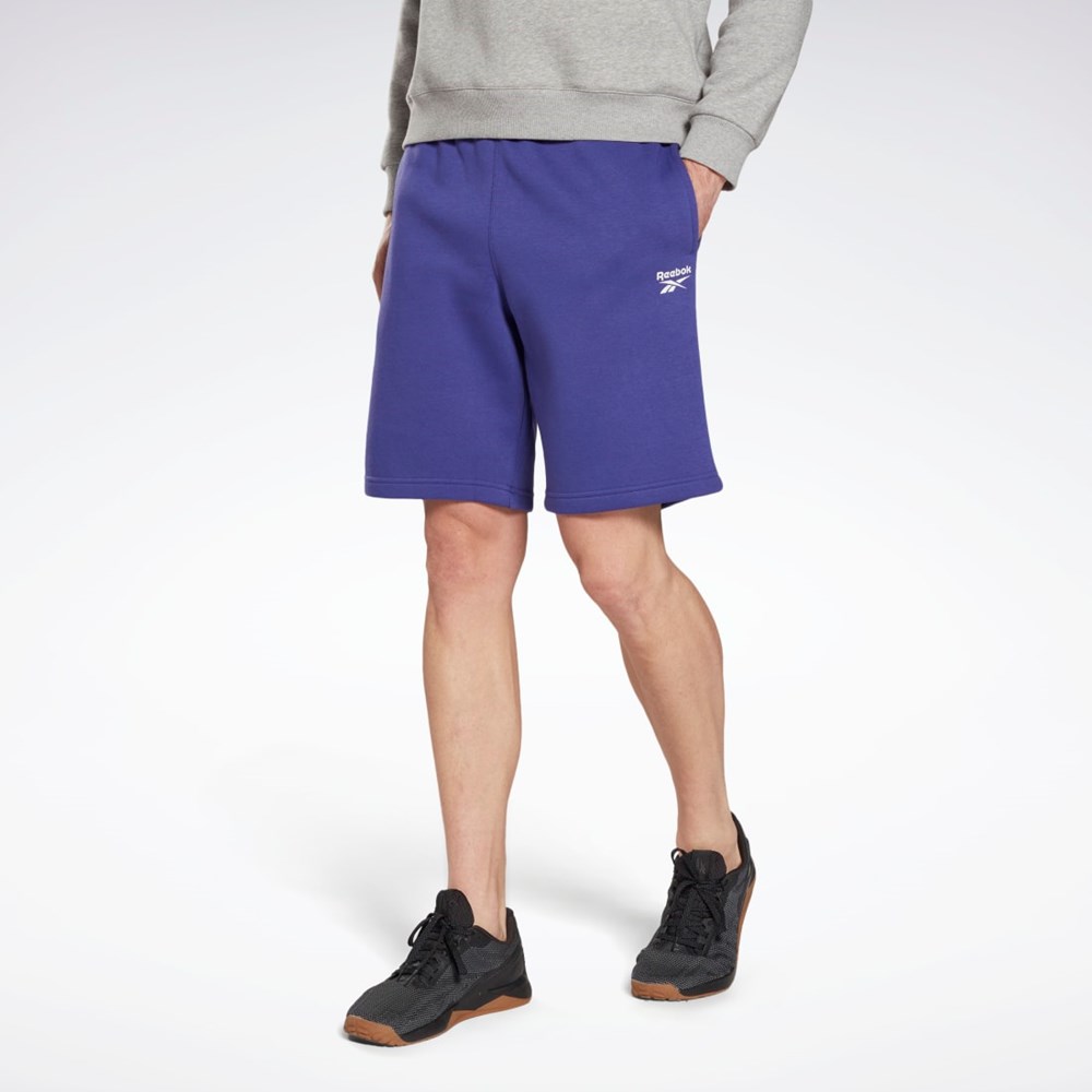 Reebok Reebok Identity Fleece Shorts Lilla | QZDCOM-406