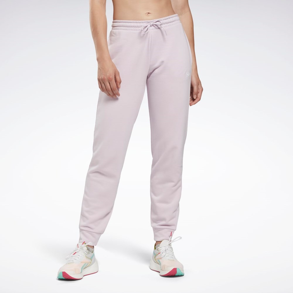 Reebok Reebok Identity French Terry Pants Quartz Glow | IHVNGM-265