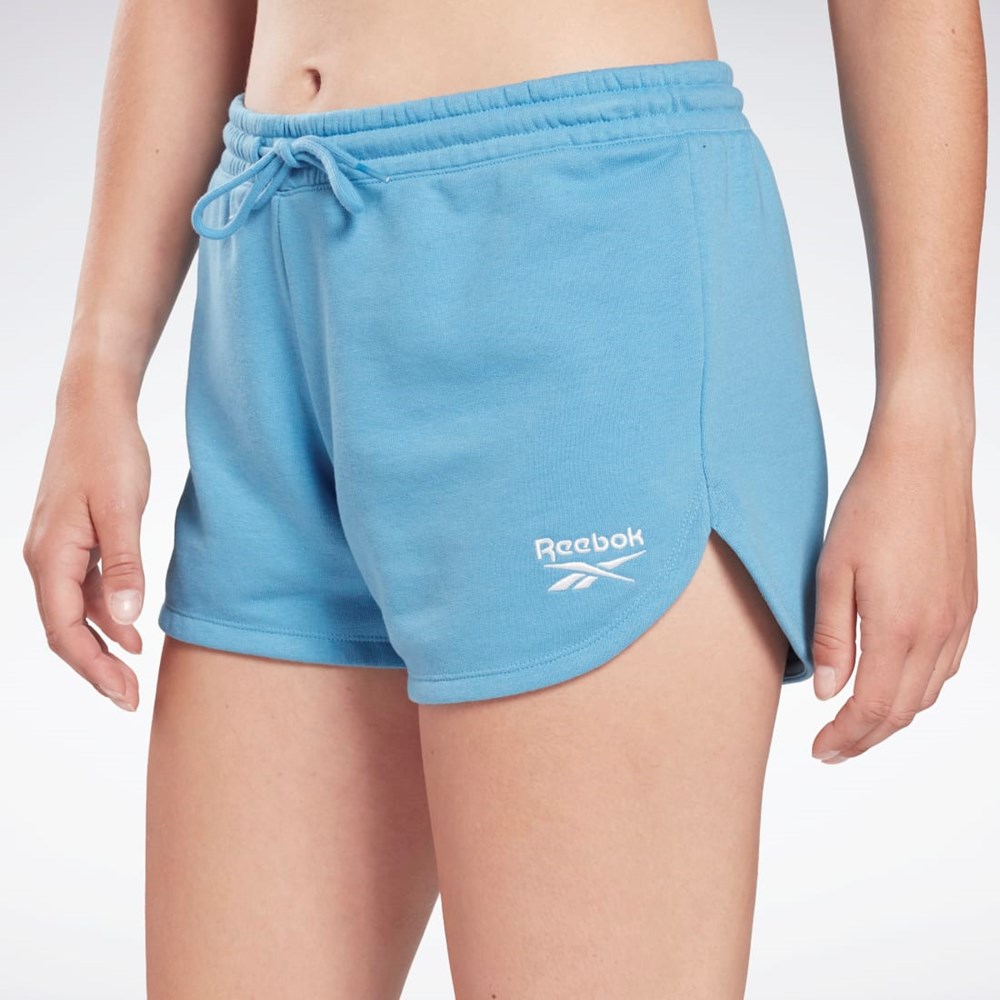 Reebok Reebok Identity French Terry Shorts Blå | OGDHXM-516