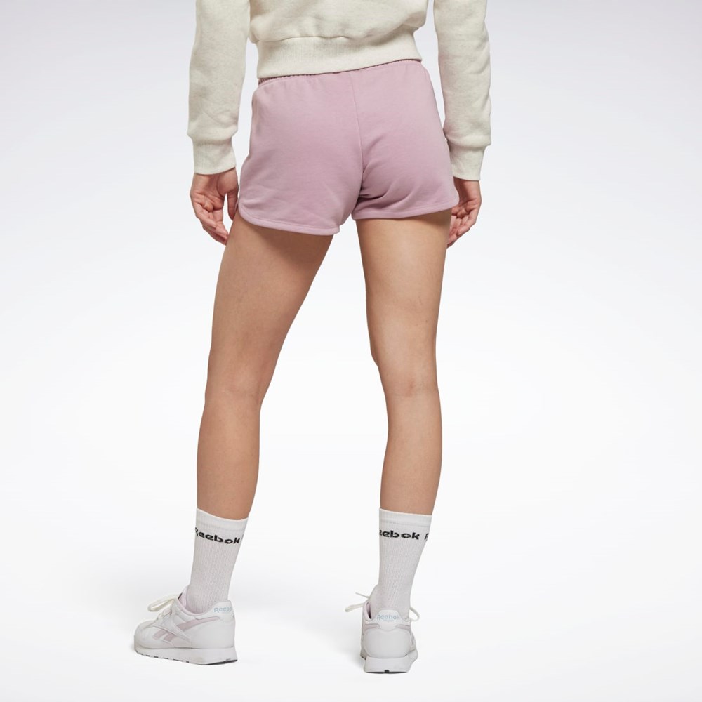 Reebok Reebok Identity French Terry Shorts Infused Lilac | XYUNGW-718