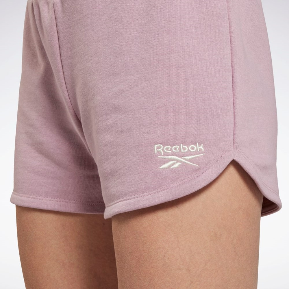 Reebok Reebok Identity French Terry Shorts Infused Lilac | XYUNGW-718