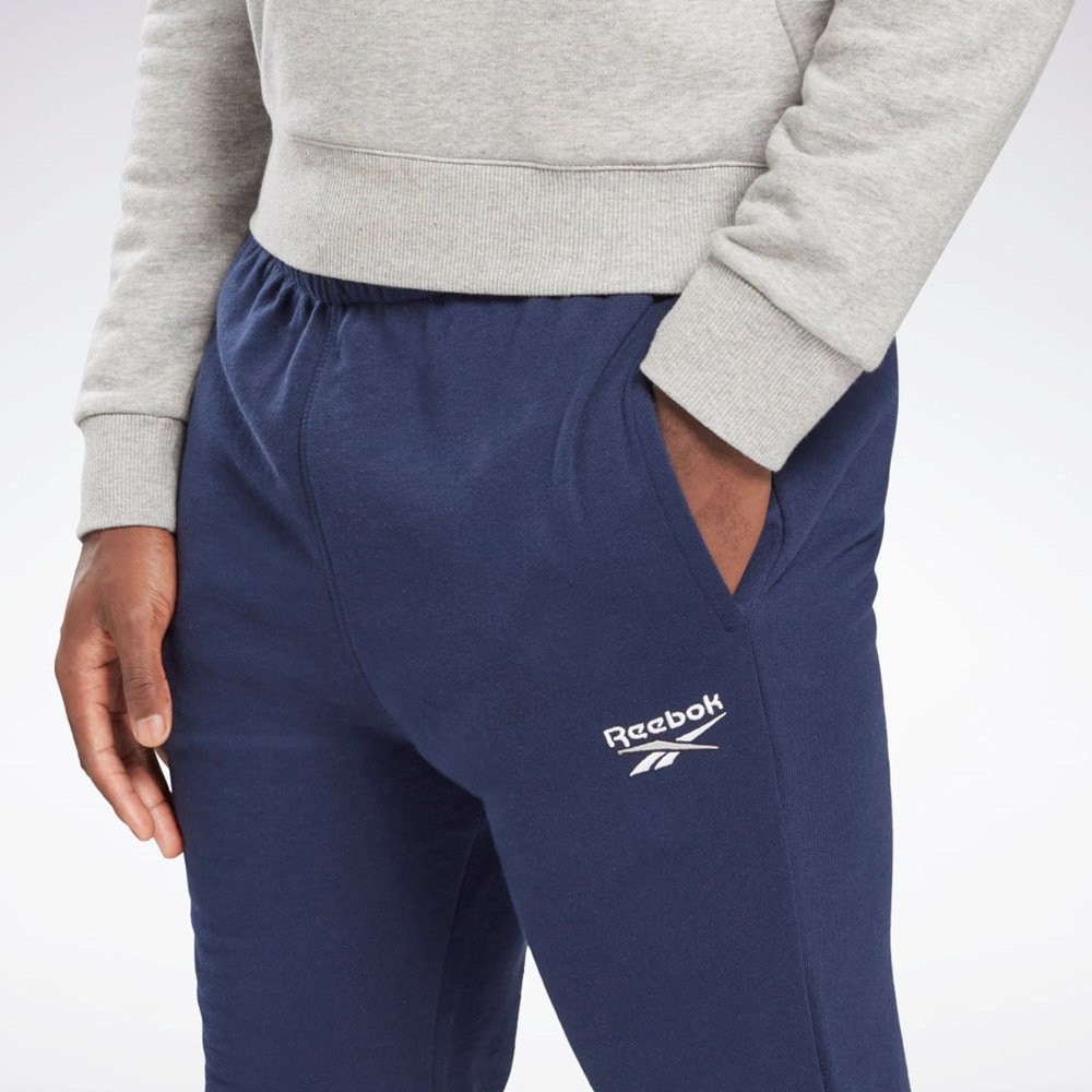 Reebok Reebok Identity Joggers Marineblå | HIYLAG-728