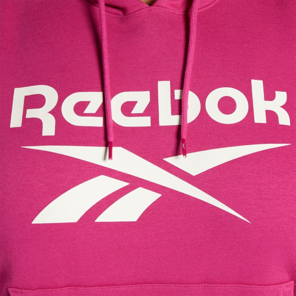 Reebok Reebok Identity Logo Fleece Pullover Hoodie (Plus Size) Rosa | YIPVUA-193