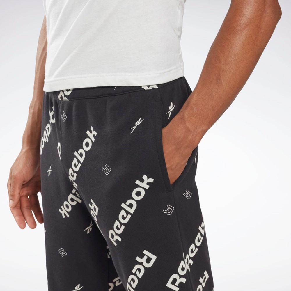 Reebok Reebok Identity Shorts Svarte | IFOZJG-341