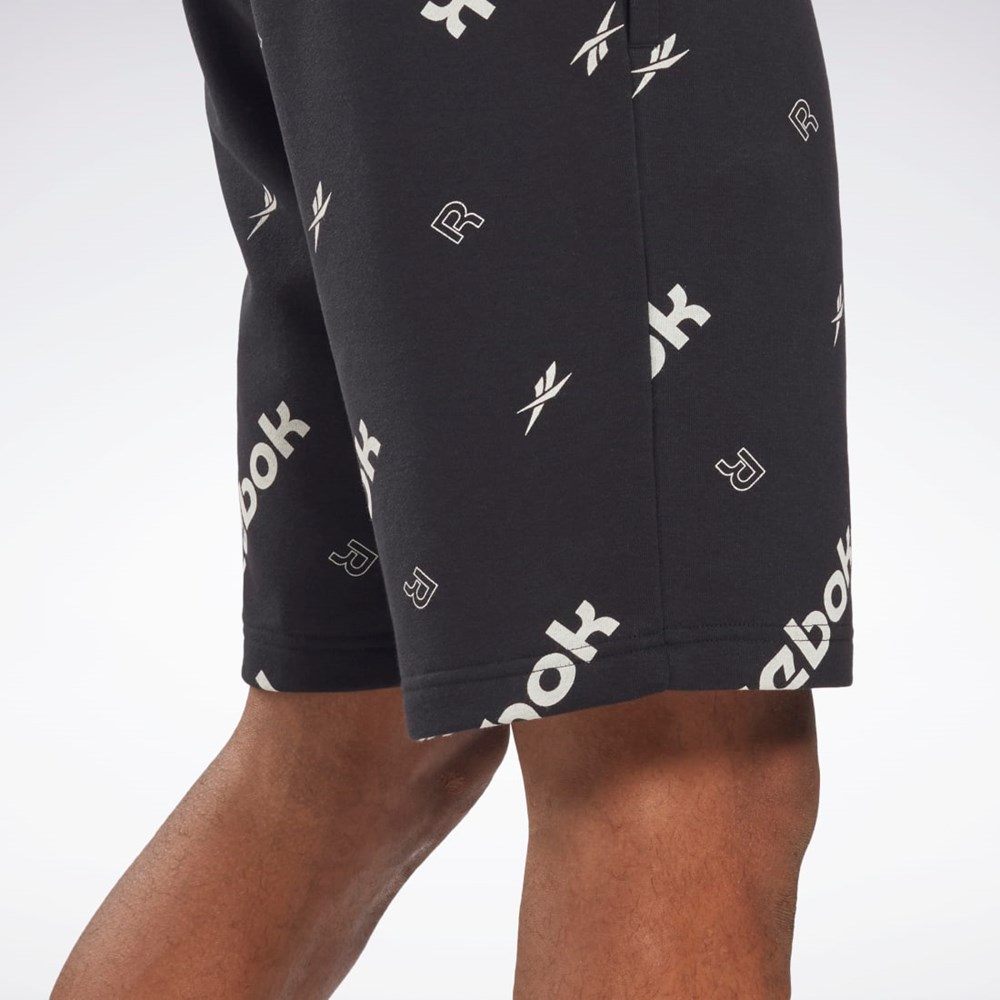 Reebok Reebok Identity Shorts Svarte | IFOZJG-341