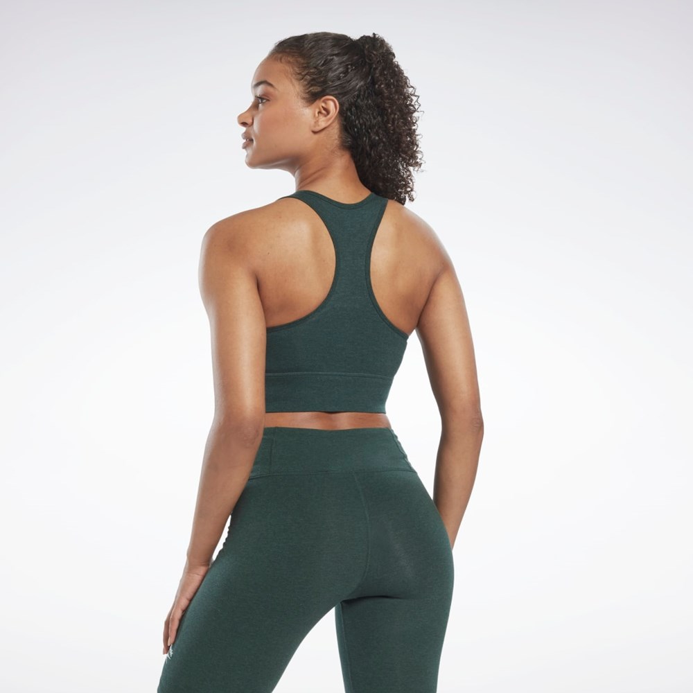 Reebok Reebok Identity Sports Bra Grønn | FSBTYA-945