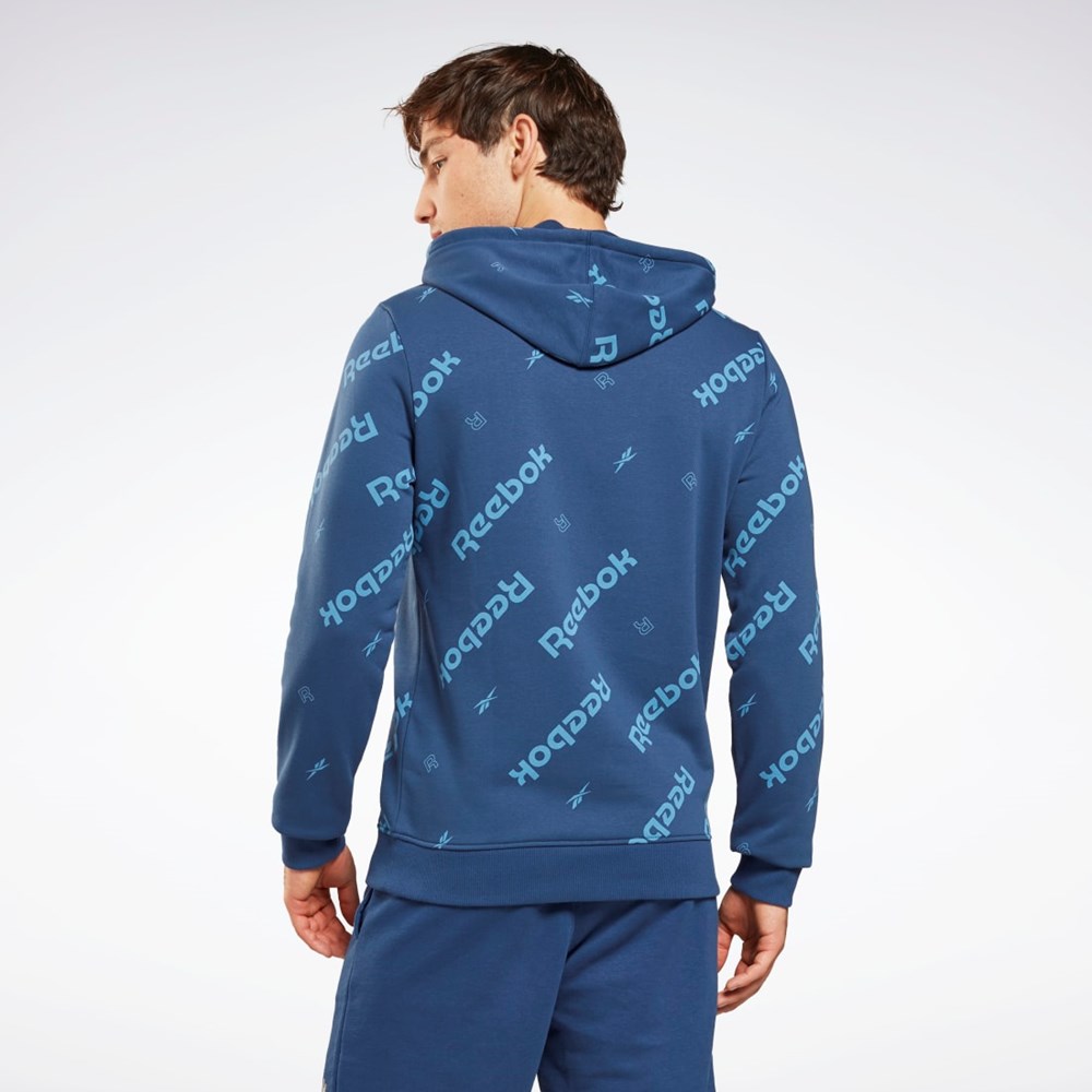 Reebok Reebok Identity Sweatshirt Blå | NXFCKA-823