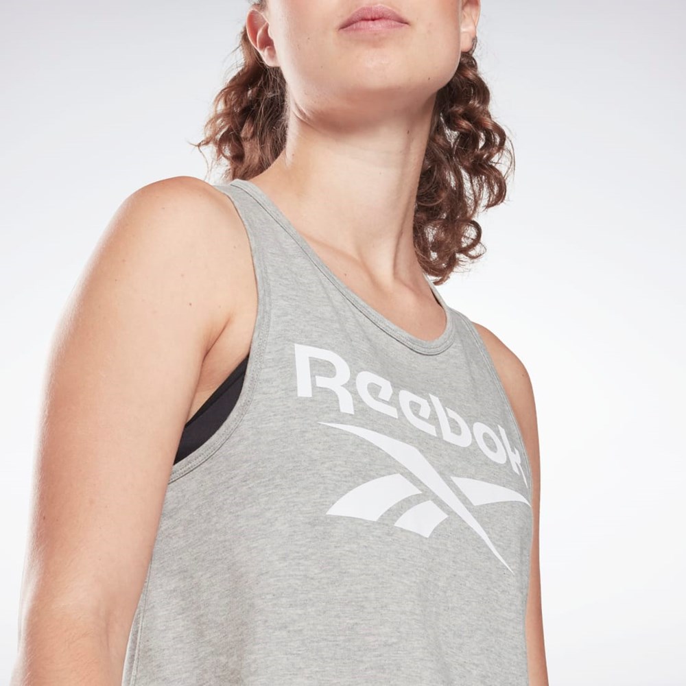 Reebok Reebok Identity Tank Top Grå | EVIYAS-986