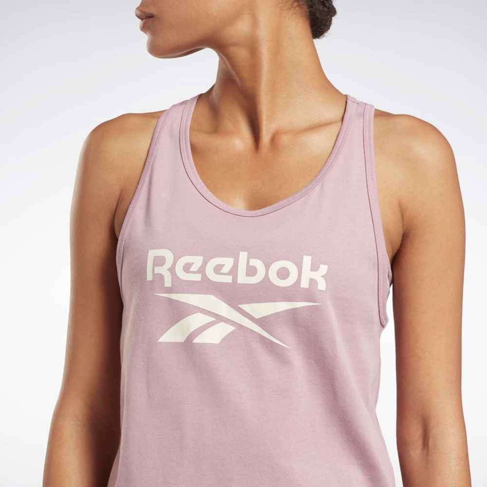 Reebok Reebok Identity Tank Top Infused Lilac | BMSIHJ-351