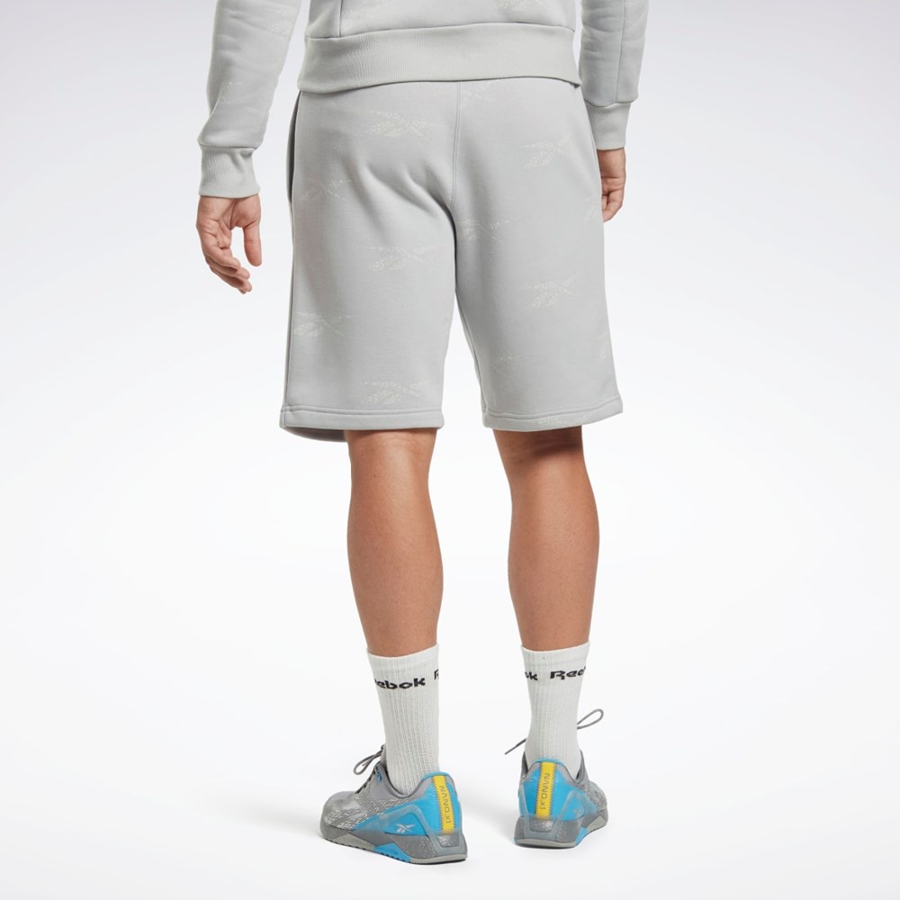 Reebok Reebok Identity Vector Fleece Shorts Grå | GJYUIX-640