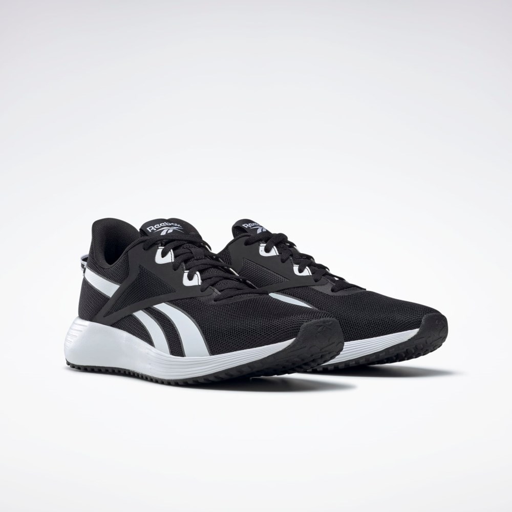 Reebok Reebok Lite Plus 3 Jogge Shoes Svarte Svarte Hvite | DTPHIS-021