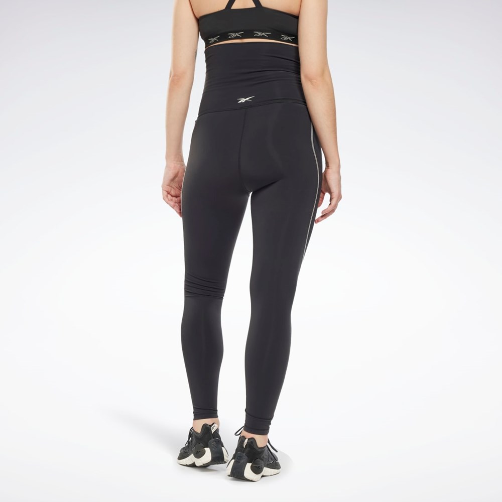 Reebok Reebok Lux 2.0 Maternity Leggings Svarte | FKXMNC-345