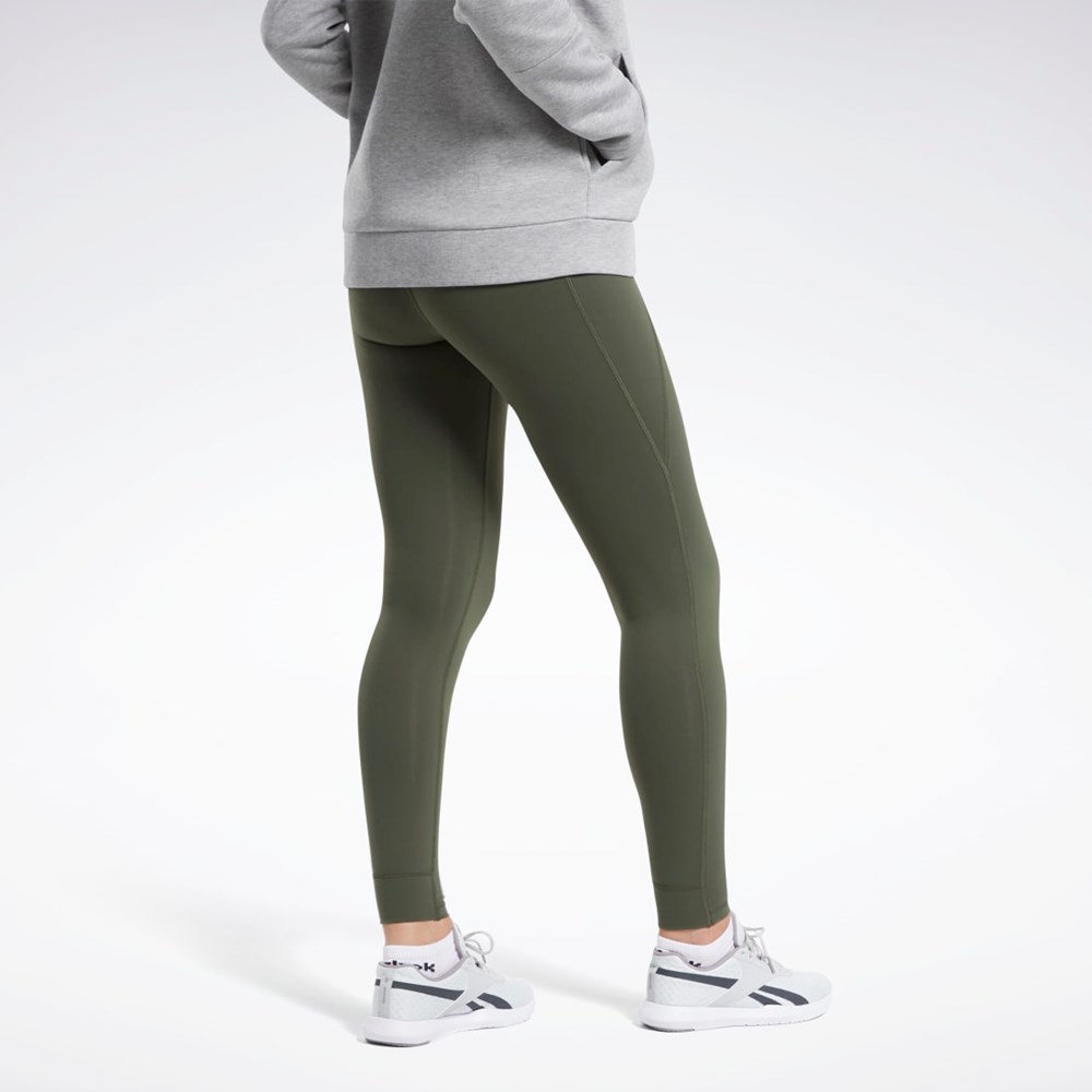 Reebok Reebok Lux High-Rise 2 Leggings Grønn | RVNSYT-241