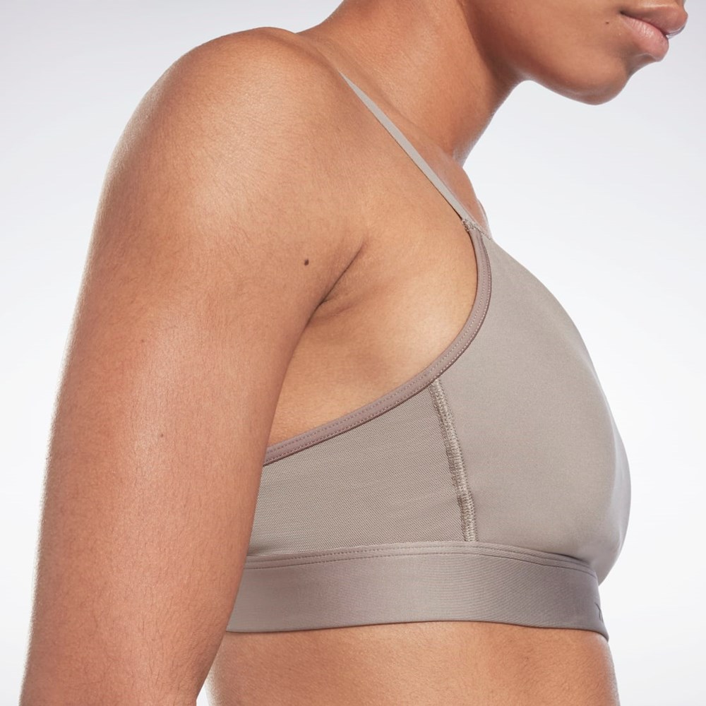 Reebok Reebok Lux Strappy Sports Bra Grå | XLARUN-189