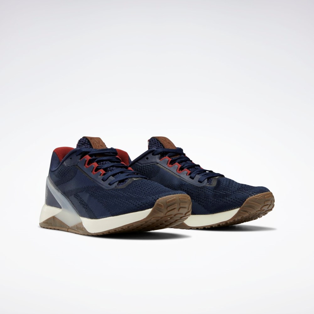 Reebok Reebok Nano X1 Shoes Marineblå Rød Hvite | CJFGUM-395