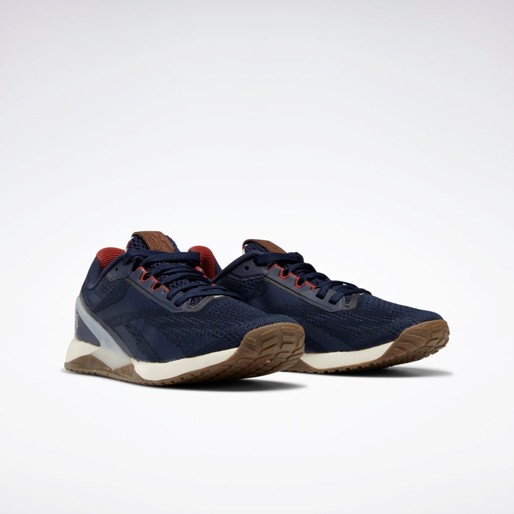 Reebok Reebok Nano X1 Shoes Marineblå Rød Hvite | KUZBRT-512