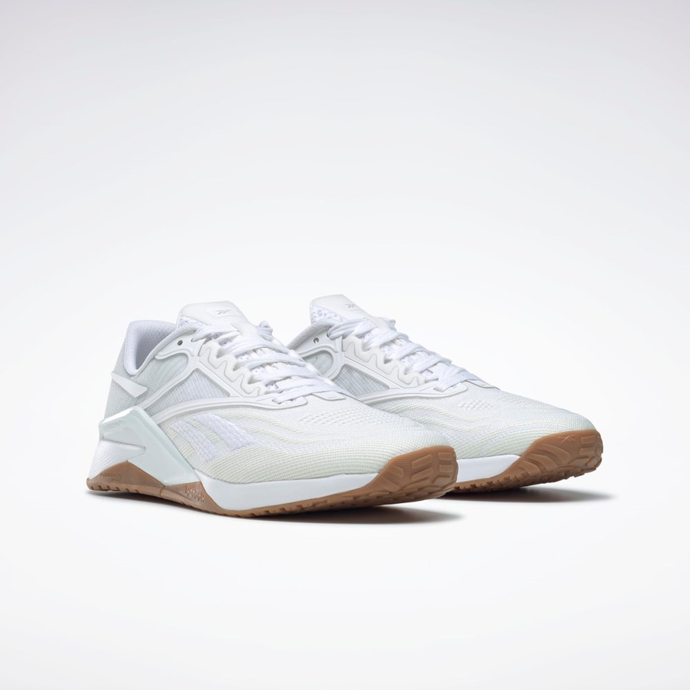 Reebok Reebok Nano X2 Trenings Shoes Hvite Hvite Grå | DKAQGZ-928