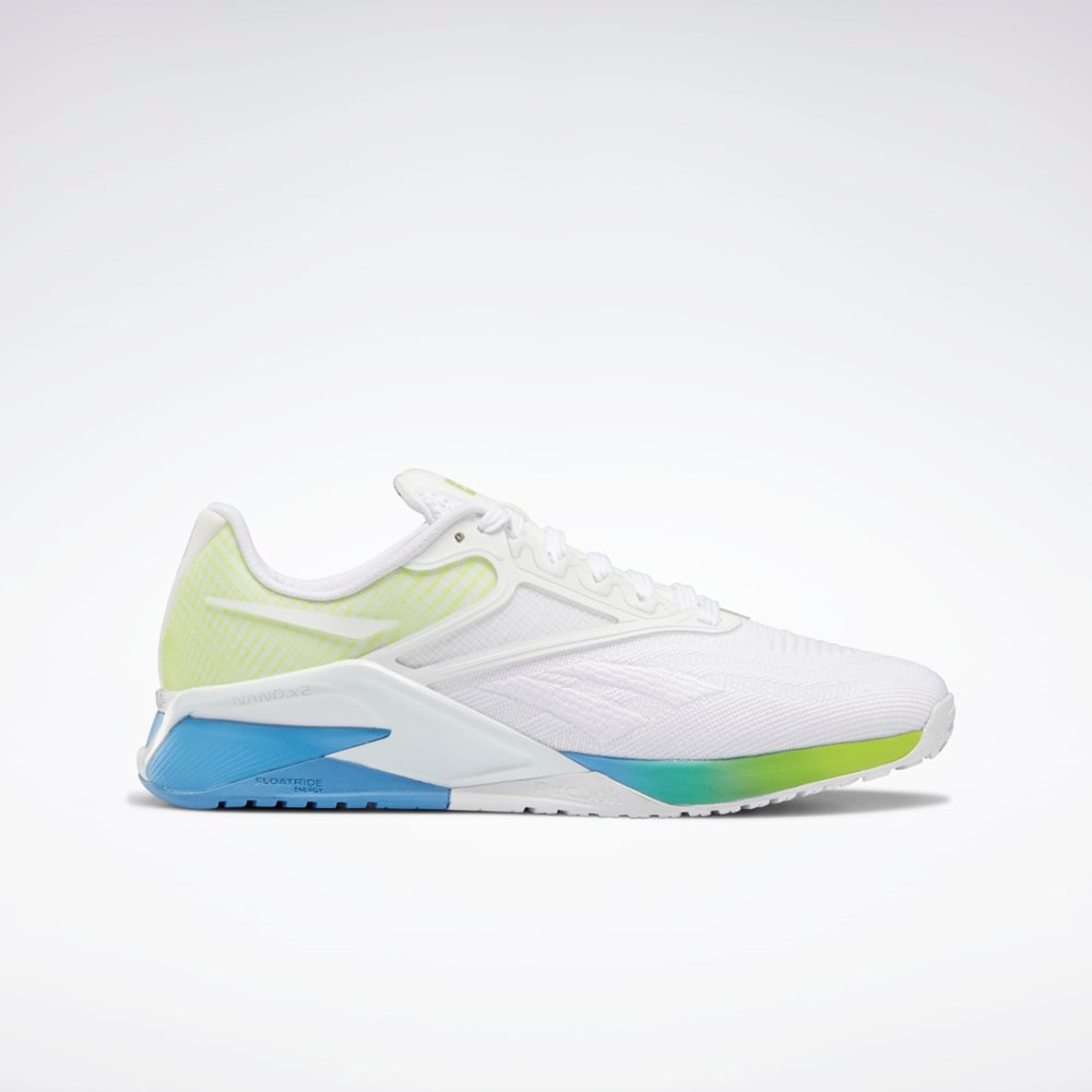 Reebok Reebok Nano X2 Trenings Shoes Hvite Blå Gul | EMUOJX-837