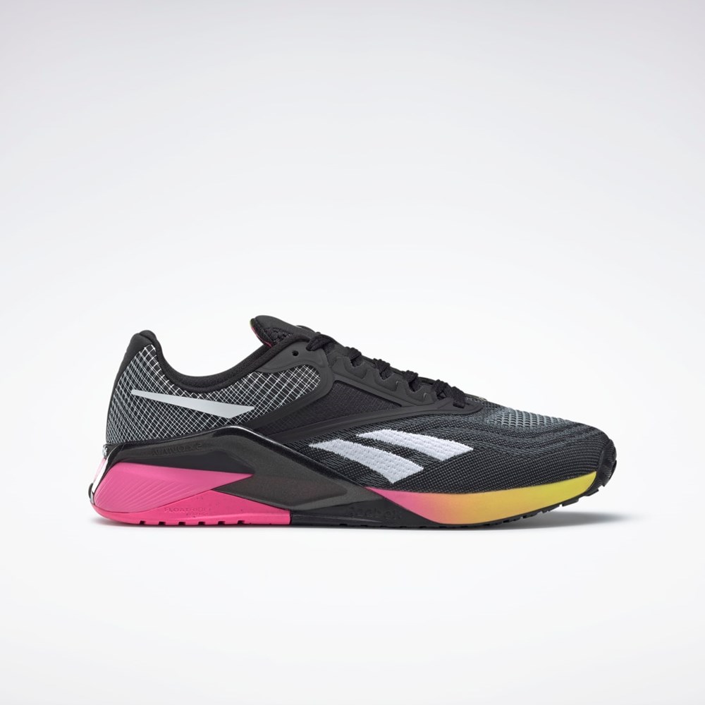 Reebok Reebok Nano X2 Trenings Shoes Svarte Rosa Gul | DHCMRO-893