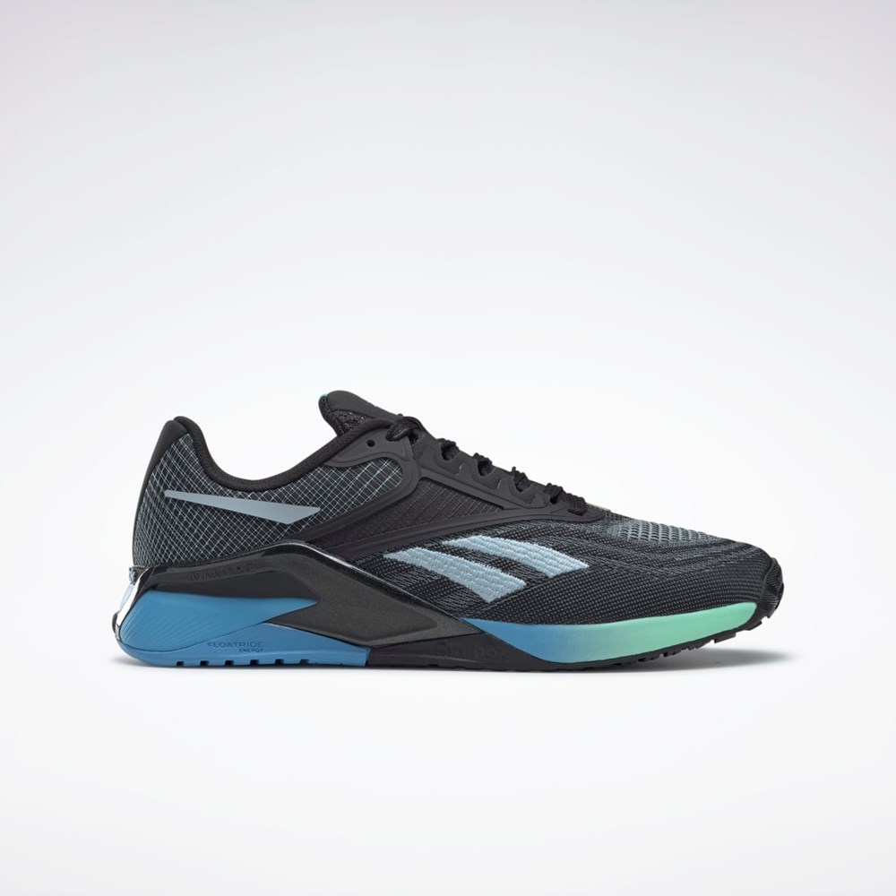 Reebok Reebok Nano X2 Trenings Shoes Svarte Blå Mint | FQVIUW-245