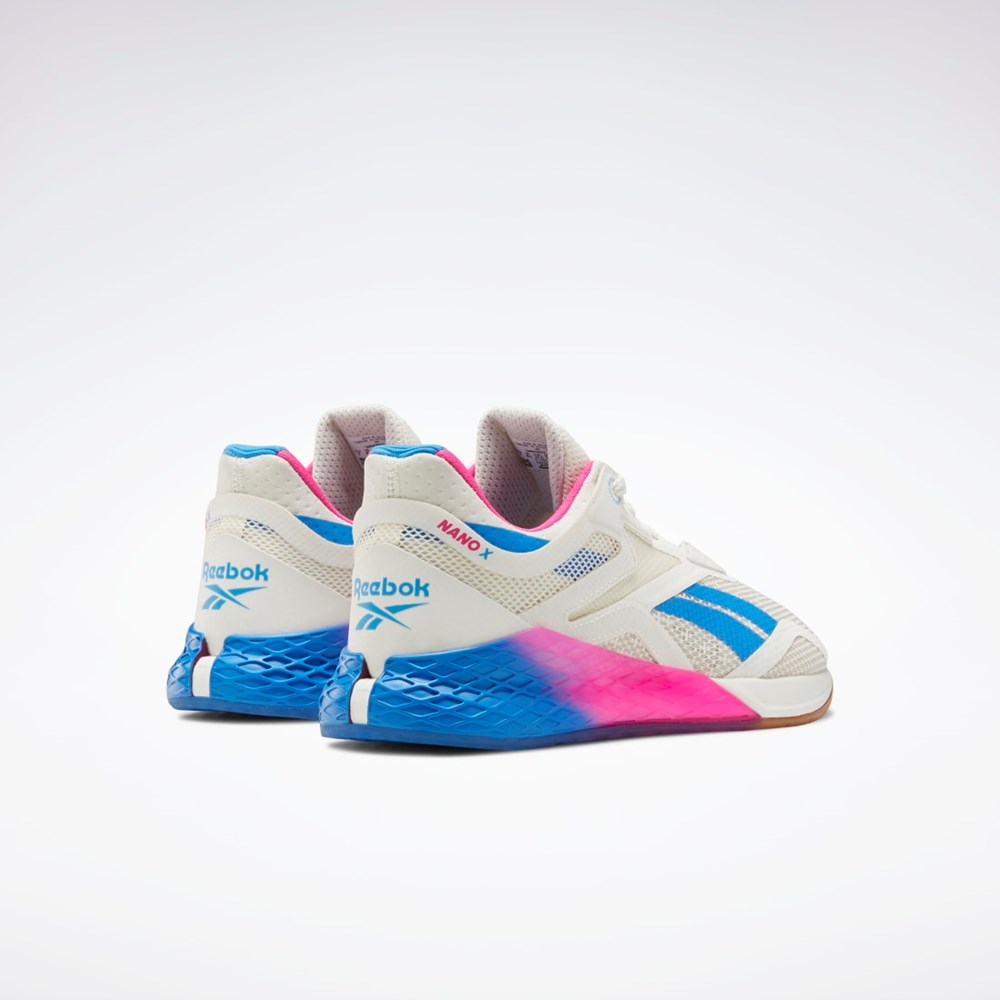 Reebok Reebok Nano X Trenings Shoes Hvite Rosa Blå | LOAWYG-928