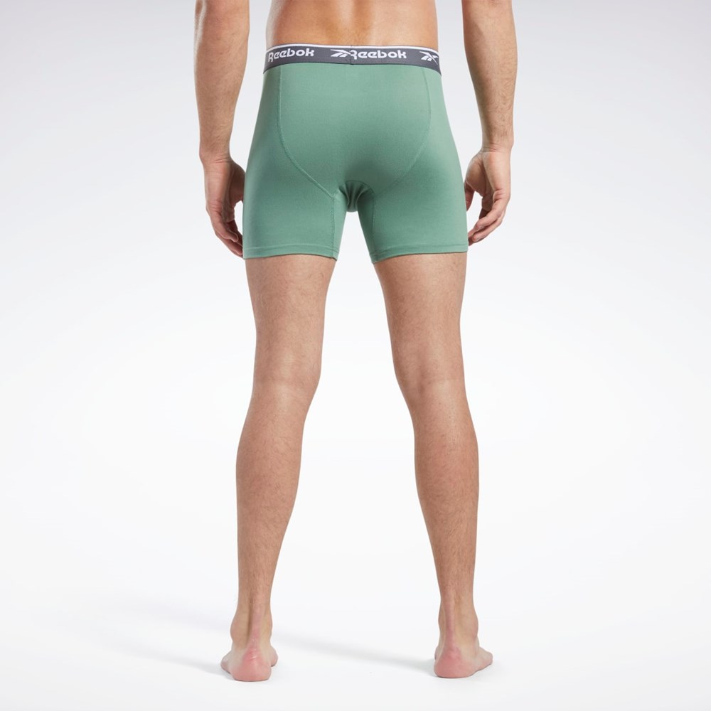 Reebok Reebok Performance Sports Soft Bokser Briefs 3 pairs Multi | ZGBVFK-892