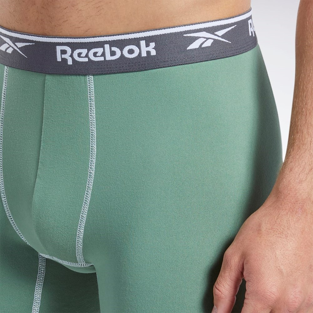 Reebok Reebok Performance Sports Soft Bokser Briefs 3 pairs Multi | ZGBVFK-892